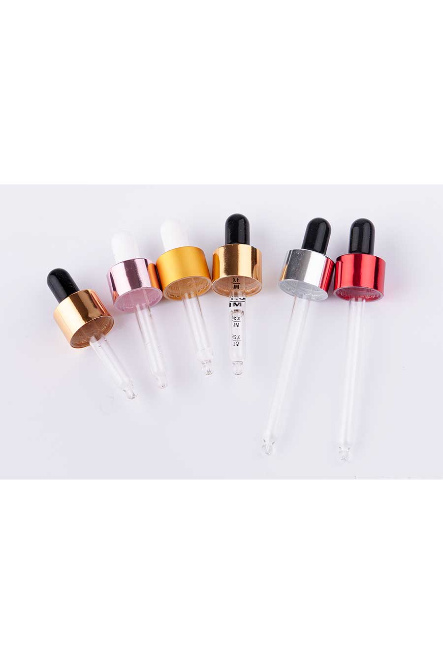 18 mm droper cap with glass tube